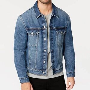 Calvin Klein Men's Classic Denim Jacket - Dark Blue